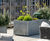 Bespoke zinc-clad steel planters for build-to-rent apartments 2