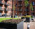 Large bespoke powder-coated steel planters - Cala Homes 2
