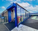 Classroom canopies with roller shutters transform EYFS provision