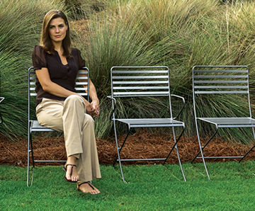 Parc Centre Steel Dining Chair