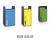 Box Litter Bin - contemporary customisable outdoor bin 13