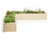 Laggan Planter - L shaped Scots pine outdoor planter 0