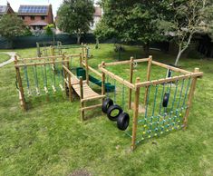 New trim trail in school playground enhances pupils' break times