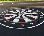 Thermoplastic playground markings and graphics