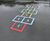 Thermoplastic playground markings and graphics 8