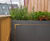 Bespoke stainless steel planters and benching for Berkeley Square 6