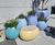 Cityscape Skyline - spherical fibreglass outdoor planters 1