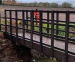POLYbridge footbridge solution for pedestrian and equestrian use