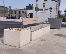 Bespoke seating for Arklow Parade Ground, Wicklow County