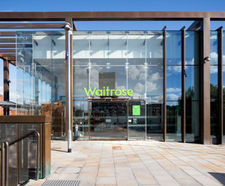 Slimdrive operators for automatic doors at new Waitrose store