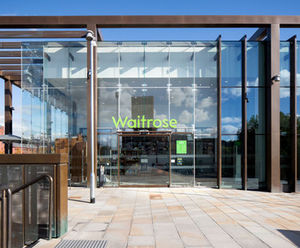 Slimdrive operators for automatic doors at new Waitrose store