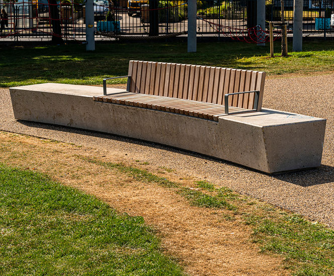 Bespoke seating transforms Ballyfermot People’s Park in Dublin