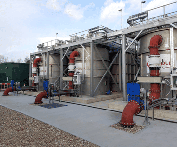 Actiflo clarification units for 2 wastewater treatment facilities