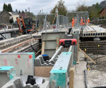 Stepoc retaining walls help keep station developments on track