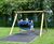 2.4m Log Swing with Basket Seat 2