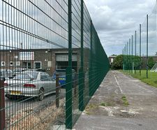 Security fencing and access control solutions for football club