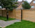 Acoustic barrier provides noise reduction and privacy for school 7