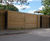Acoustic barrier provides noise reduction and privacy for school 11