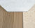 Pedestals support exterior flooring at mixed use development 3