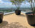 Pedestals support exterior flooring at mixed use development 2