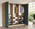 DuraFold bi-folding wardrobe or cabinet door kit 0