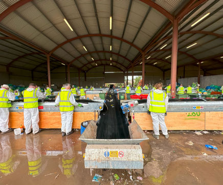 Coveya assist Glastonbury tackle recycling and waste left behind