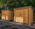 Sheldon Bin Store SBS304 - timber enclosed outdoor bin storage unit 1