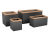Mettro - timber and steel street furniture range 9