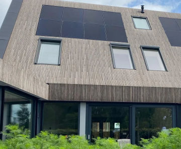 Sustainably-sourced bamboo cladding