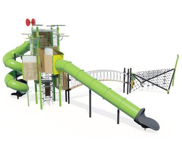 Tower with climbing extension Kanopé - J56105