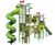 Kanopé Giant Double Play Tower J5610 0