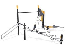 ACTI’Fit - Compact Arm-Leg-Abs fun-sport station - J37106®