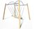 All For One J499 - timber swing set with rope seat for playgrounds 0
