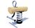 Log J880 - Wooden spring rocker for playgrounds, single seat 0