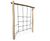 Wooden trail with vertical net - J4913 0