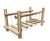 Swinging Log Walkway J4900 - wooden balance bridge for playgrounds 0
