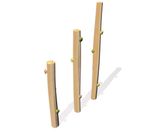 Climbing Logs J4905 - wooden balance play logs with handholds for children - on this page
