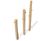 Climbing Logs J4905 - wooden balance play logs with handholds for children 0