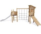 Multiplay Equipment J4932 - wooden playground with slide and climbing - on this page