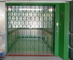 Mid Bar Collapsible Gate - lift car gate