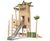 Nest Tower J49411 - wooden play tower with slide for public playgrounds 0