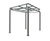 Bedford - light classic cycle shelter, 8 bikes 6