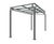 Bedford - light classic cycle shelter, 8 bikes 9