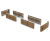 Swithland - FSC timber planter walling 1