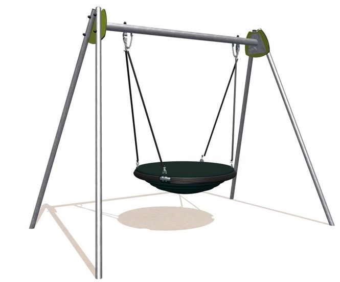 Swings Metal Inclusive Pod Swing J441 Proludic Play Sports Areas