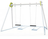 Swings - Double metal swing set - J472 - on this page