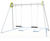 Swings - Double metal swing set - J472 0