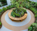 Sheldon all-timber curved bench - SBN339 - on this page