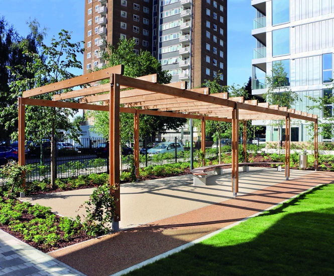 Sheldon Timber Pergola - SPG329