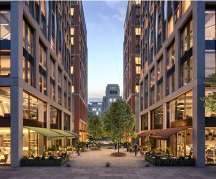 350 riser floors installed at The Broadway, London